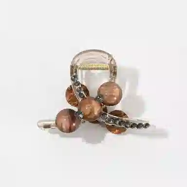 如花梦 优雅气质高级感 亚克力 发夹 女款