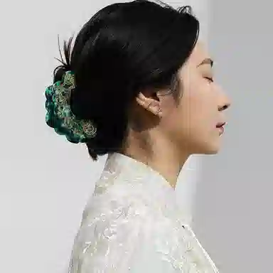 如花梦 文创青丝蟠螭抓夹国风气质搭配汉服 醋酸 发夹 女款