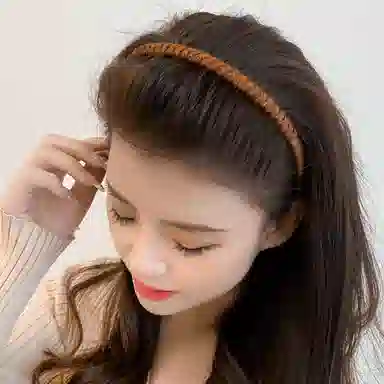 如花梦 洗脸化妆专用带齿防滑头箍碎发整理压法发卡 日常发箍  女款 多色可选