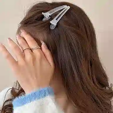 Ruhua Dream Ins Matte Duckbill Acrylic Hair Clip