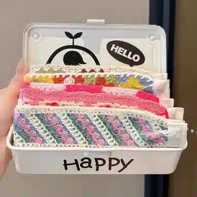 如花梦 复古针织刺绣花朵 布艺 发带 女款