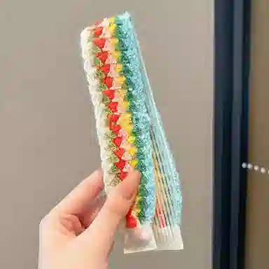 如花梦 复古针织刺绣花朵 布艺 发带 女款