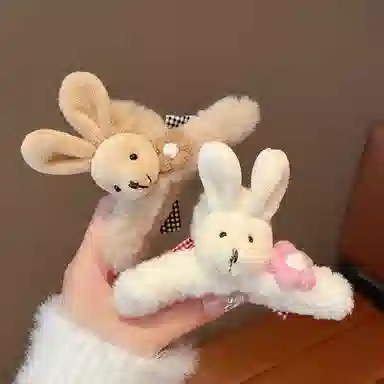 如花梦 可爱卡通动物高级感后脑勺 亚克力 发夹 女款