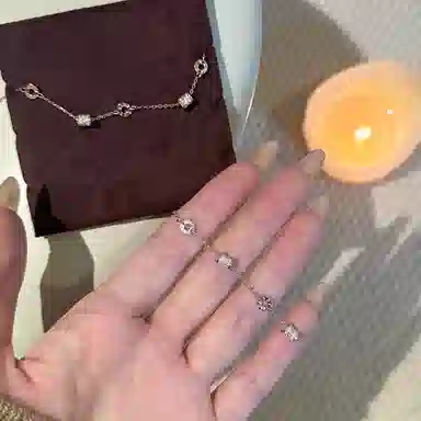 【S999纯银&转运小蛮腰】 银彦 在逃公主 叠戴双层套装 罗马数字 精致轻奢小众 闪耀百搭设计感显气质 表白纪念日礼盒 足银 手链 女款