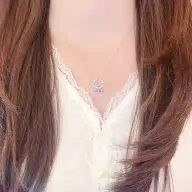 【S925银&平安顺遂】 银彦 吉祥如意锁 国风祥云长命锁 铃铛转运珠 优雅时尚经典设计 气质温柔日常百搭 表白礼盒天然 玉髓 项链 女款