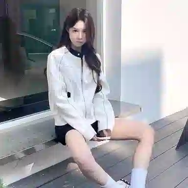 桴生 法式复古小香风拼接撞色立领短外套女秋季高级感宽松显瘦开衫上衣夹克 女款