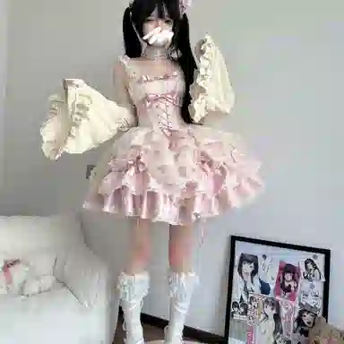桴生 甜辣纯欲温柔芭蕾风萝莉装 女款