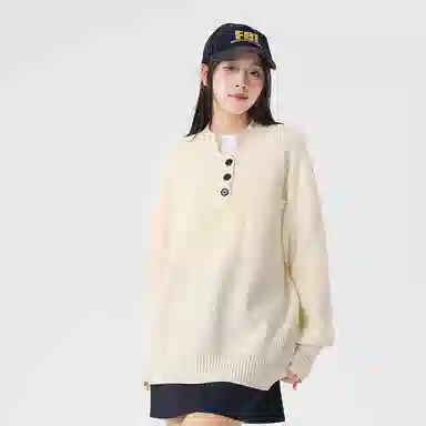 IGOI Classic Crewneck Knit Sweater