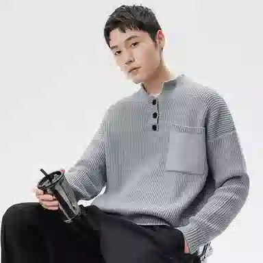 IGOI Classic Crewneck Knit Sweater