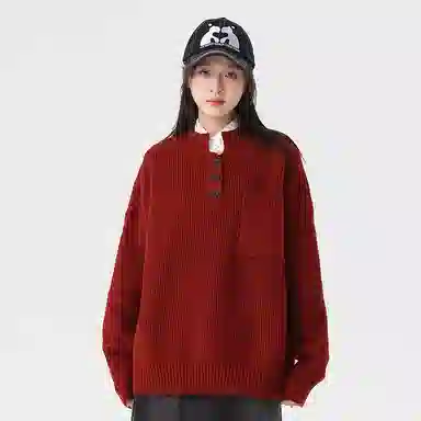 IGOI Classic Crewneck Knit Sweater