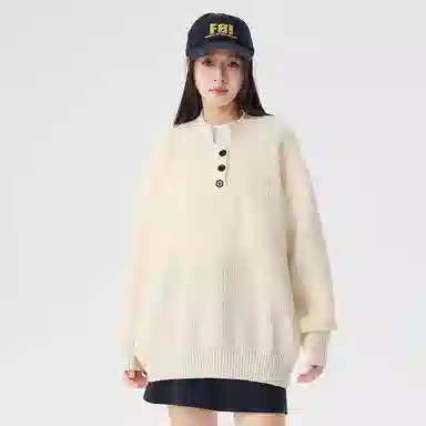 IGOI Classic Crewneck Knit Sweater