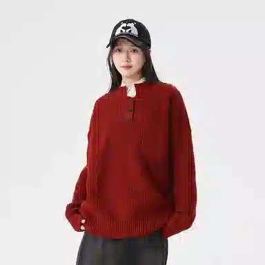 IGOI Classic Crewneck Knit Sweater