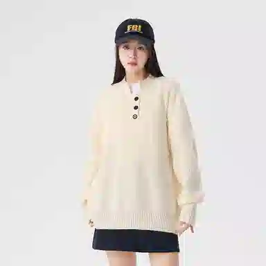 IGOI Classic Crewneck Knit Sweater