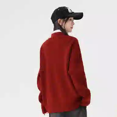 IGOI Classic Crewneck Knit Sweater