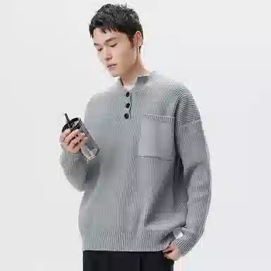 IGOI Classic Crewneck Knit Sweater