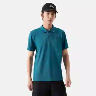 The North Face M Pique Polo Blue