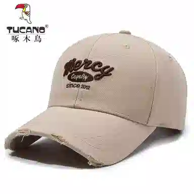 啄木鸟 韩版时尚户外软顶休闲防晒 涤纶（聚酯纤维） 鸭舌帽 男女同款情侣款