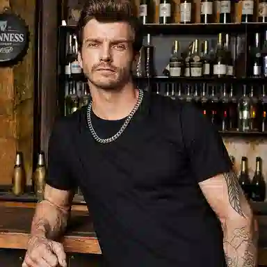 IDEAGEMER Cuba Chain Necklace