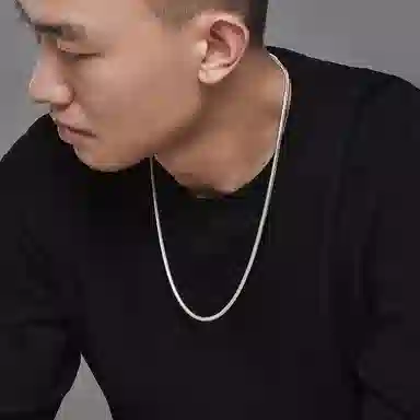 IDEAGEMER Snake Bone Chain Necklace