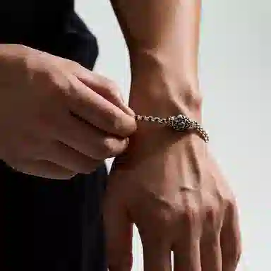 IDEAGEMER Skull Bracelet