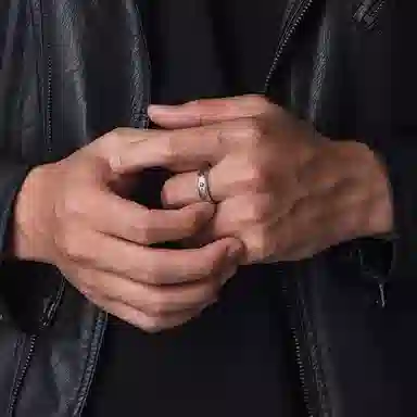 IDEAGEMER Thorns Star Ring