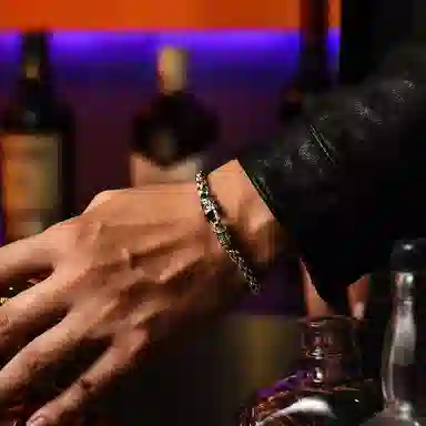 IDEAGEMER Silver Bracelet