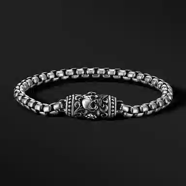 IDEAGEMER Skull Bracelet