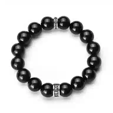 IDEAGEMER Six-Character Mantra Beads Bracelet