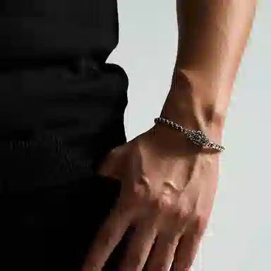 IDEAGEMER Skull Bracelet