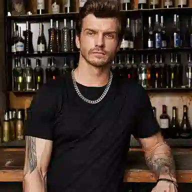 IDEAGEMER Cuba Chain Necklace