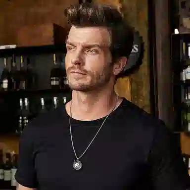 IDEAGEMER Yin Yang Dragon Necklace