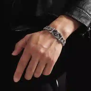 IDEAGEMER 925 Silver Bracelet