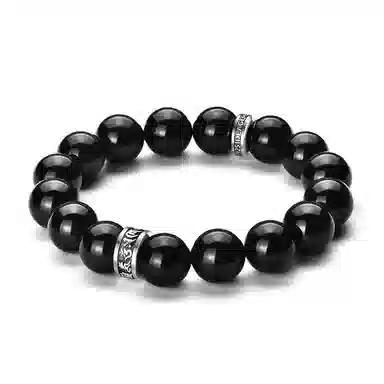 IDEAGEMER Six-Character Mantra Beads Bracelet