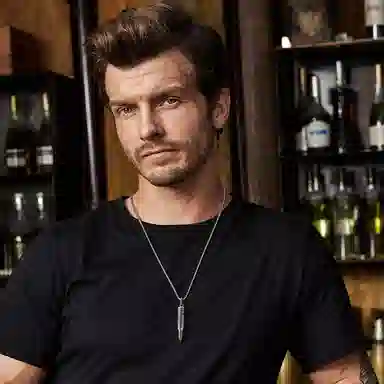 IDEAGEMER Bullet Pendant Necklace