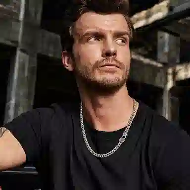 IDEAGEMER Silver Necklace