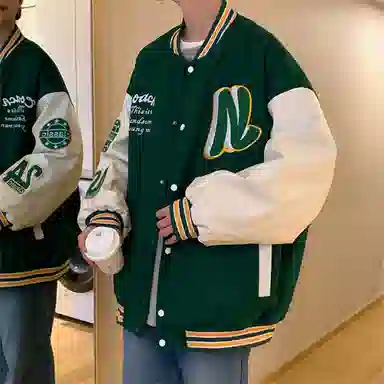 FA2LO Varsity Jacket Black