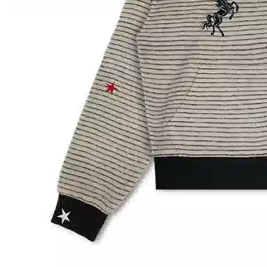 WANNA LAB 26SS Red Star Unicorn Hoodie