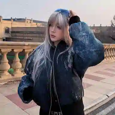 WANNA LAB FW25 Sea Monster Bomber Cotton Jacket