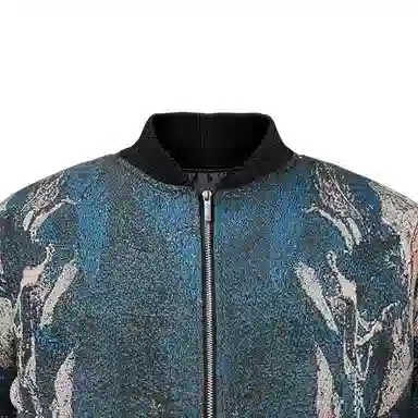 WANNA LAB FW25 Sea Monster Bomber Cotton Jacket
