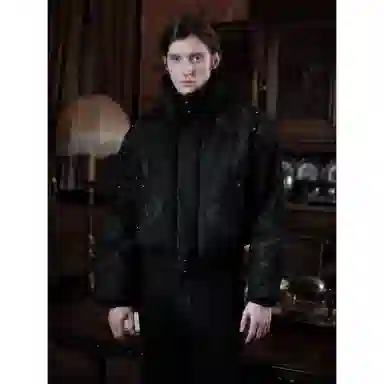 WANNA LAB FW25 Denim Graffiti Cotton Jacket