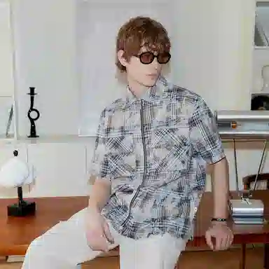 KREATE Cleanfit Plaid Shirt