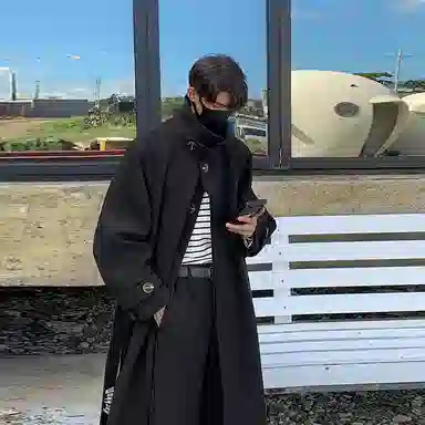 David Beckham Wool Coat