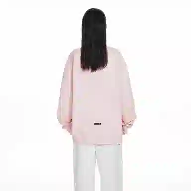 大卫贝肯 重磅简约复古纯色经典基础款精梳轻抓绒棉美式日常通勤百搭圆领休闲宽松落肩袖套头卫衣 男女同款