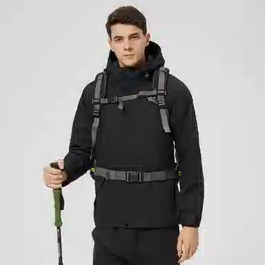 大卫贝肯  美式品牌经典简约山系户外登山运动宽松连帽三合一百搭舒适 冲锋衣 男女同款