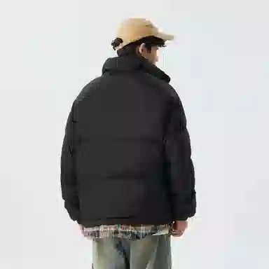 大卫贝肯 美式经典假两件设计日常百搭休闲宽松户外保暖羽绒服 男女同款