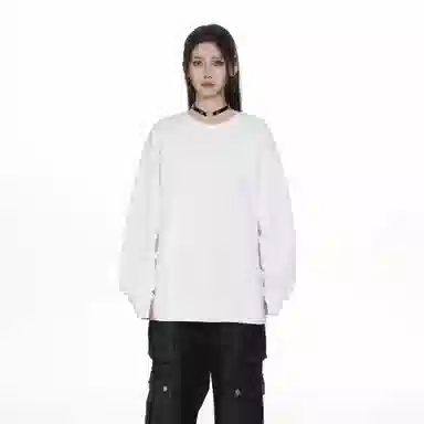 大卫贝肯 重磅简约复古纯色经典基础款精梳轻抓绒棉美式日常通勤百搭圆领休闲宽松落肩袖套头卫衣 男女同款