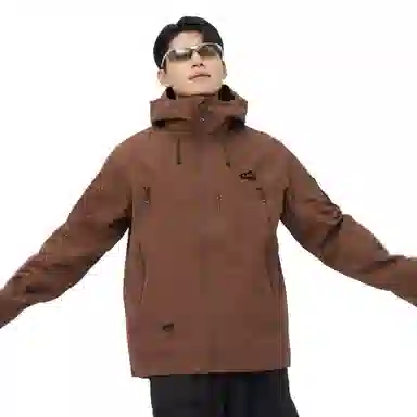 大卫贝肯  户外山系登山运动拼接撞色设计款多功能机能风  防水透气耐磨保暖防雨冲锋衣 男女同款