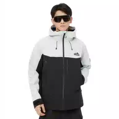 大卫贝肯  户外山系登山运动拼接撞色设计款多功能机能风  防水透气耐磨保暖防雨冲锋衣 男女同款