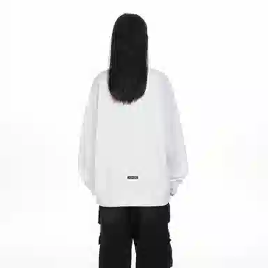 大卫贝肯 重磅简约复古纯色经典基础款精梳轻抓绒棉美式日常通勤百搭圆领休闲宽松落肩袖套头卫衣 男女同款