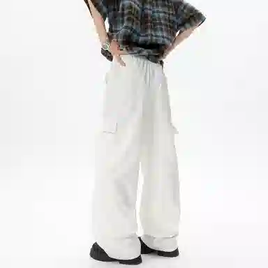 大卫贝肯 美式潮牌高街宽松休闲山系户外简约运动百搭工装裤 男女同款